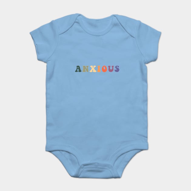 Groovy Anxious Baby Bodysuit by Gold Star Creative